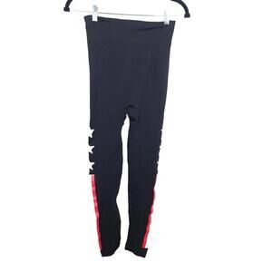 Just One Womens Stars and Stripes‎ Size 1x/2x(pls read) Leggings Fitness Lounge